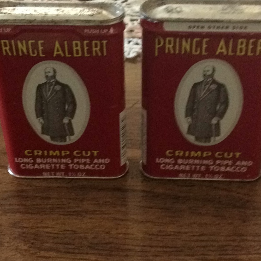 Prince Albert Tobacco Tin
